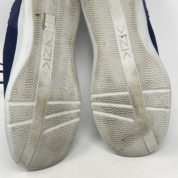 Kizik Madrid Eco-Knit Shoes Mens 13 W Wide Blue Hands Free Lightweight Sneakers - Picture 16 of 16